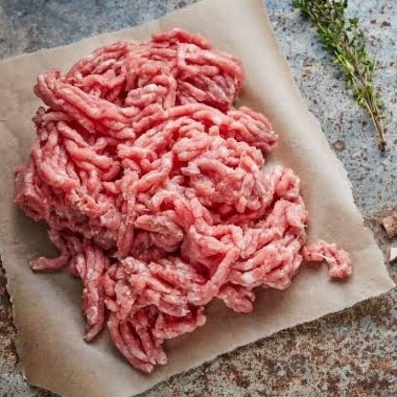 

daging giling babi pork minced 500gr MURAH Nugi