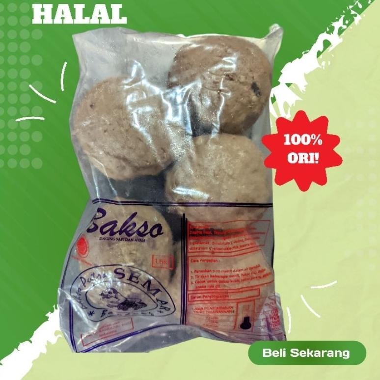 

BAKSO SAPI URAT BESAR, CAP SEMAR 5pcs Nugi