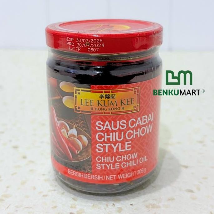 

Lee Kum Kee Minyak Cabai Chiu Chow Style Chili Oil 205 gr CS