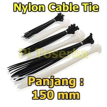 

Kabel Tis 150 Mm 15 Cm X 3.6 Mm Cable Tie Ties - Putih