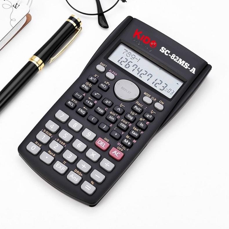 

Kalkulator Sekolah Scientific KIDO SC-82MS-A 10 Digit - Calculator Ilmiah Ujian Sin Cos Tan RB2