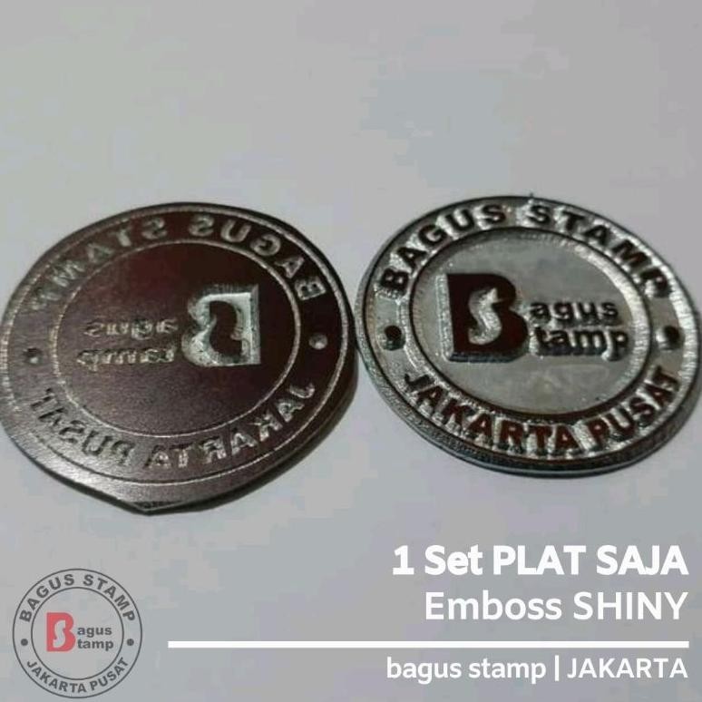 

Stempel Emboss Timbul Shiny EM Bulat Kotak Diameter 36mm 46mm RB3