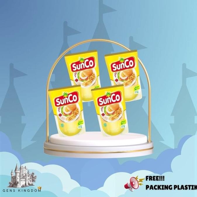 

ABN 10.10 MINYAK SUNCO ISI 4 POUCH MINYAK KELAPA SAWIT PREMIUM bs