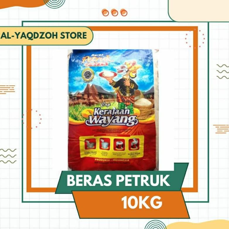 

Beras Premium Petruk 10Kg | PULEN & ENAK | ASLI 100% Nugi