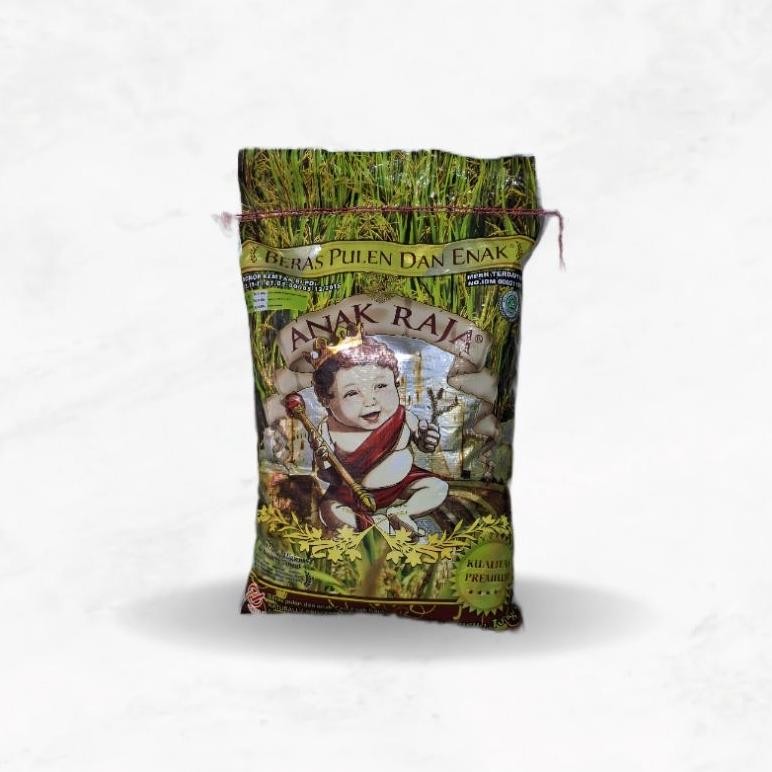 

Beras Anak Raja Premiun Beras Pulen dan enak 10kg Nugi