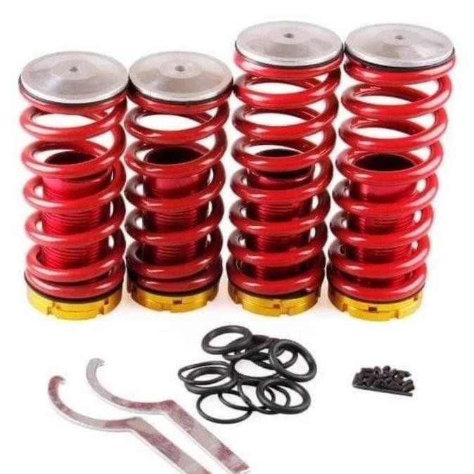 Diskon Coilover Universal Per Ajustable Coil Over Spring Eg Ek Soluna Timor H