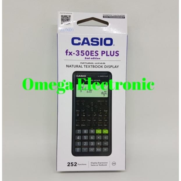 

Casio Calculator Scientific FX 350 ES PLUS - Kalkulator Casio Sekolah Kuliah FX-350ES PLUS RB2