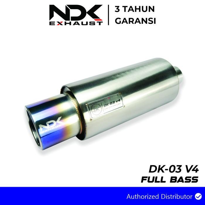 Knalpot Mobil Ndk Exhaust Mufler Ndk Dk03V4 Kenalpot Bass