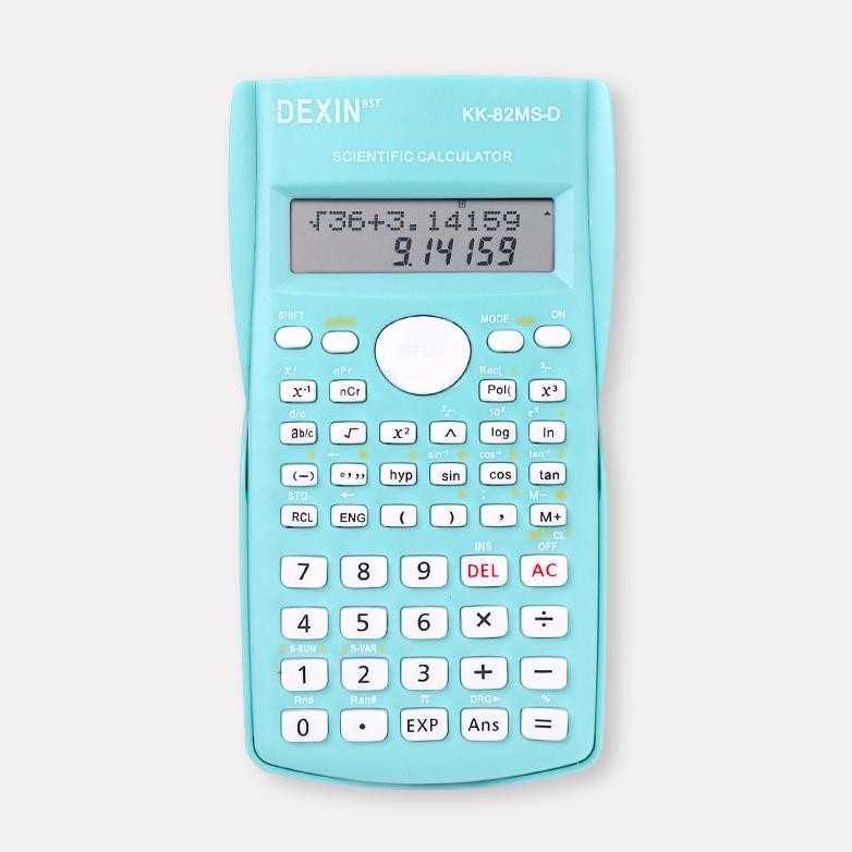 

Kalkulator Sin Cos Tan DEXIN 82 ms Colour RB2
