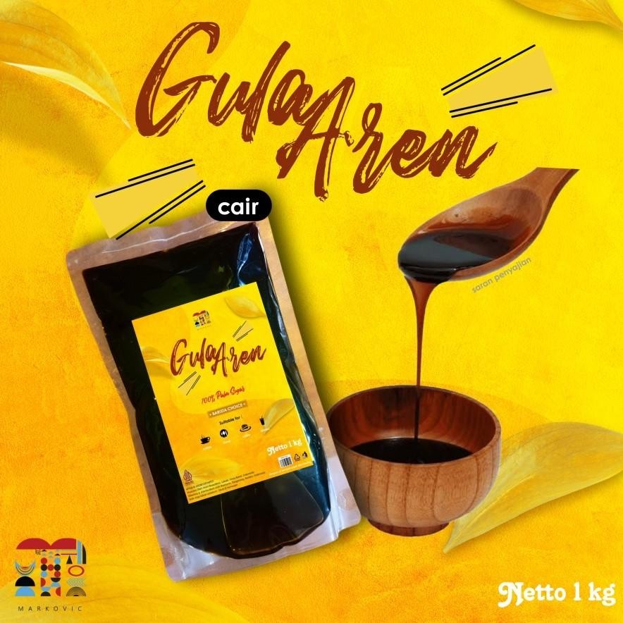 

Gula Aren Cair Liquid 1 kg Pouch Nugi