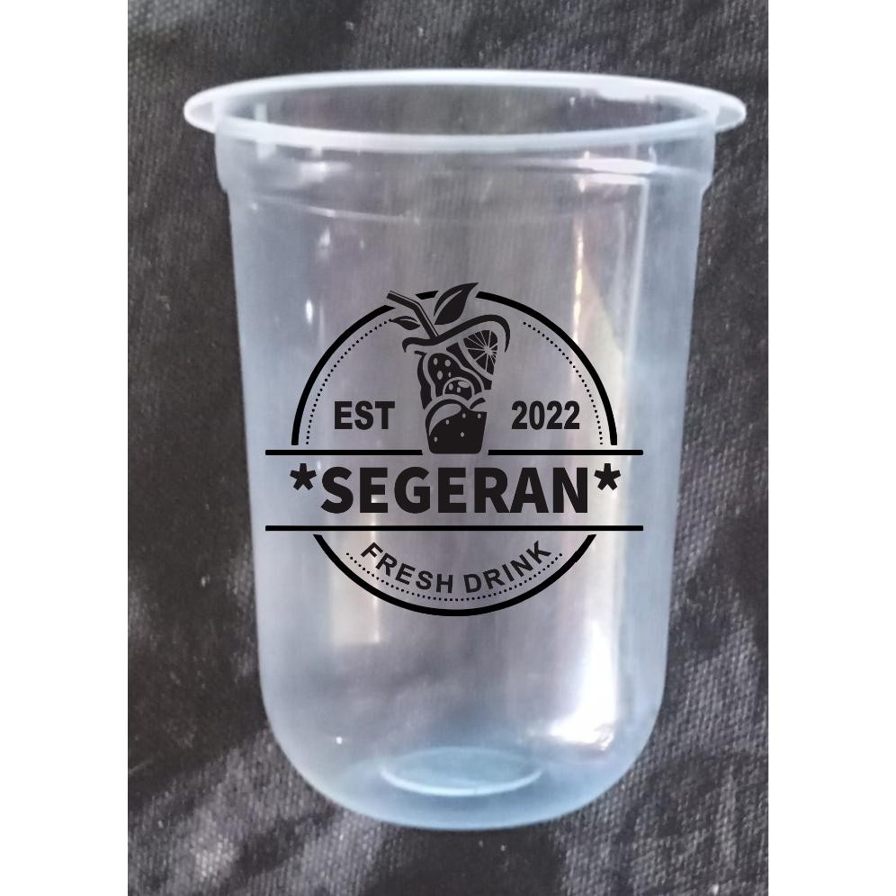 

stempel Gelas Cup / Plastik / Custom-Free Tinta RB3