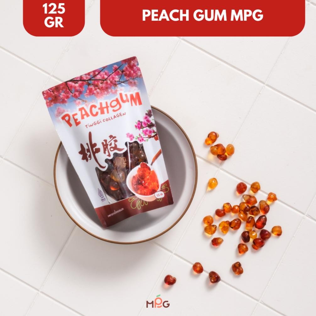 

Mending Peach Gum - Peach Gum Jumbo Premium 125 Gr Jumbo Tinggi Collagen Nugi