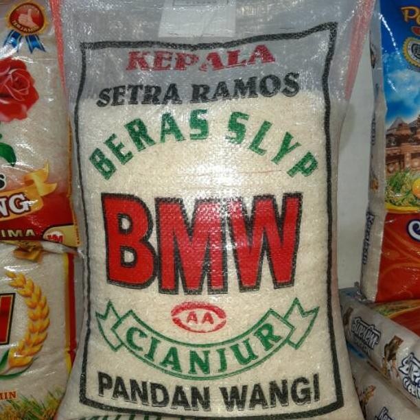 

Beras BMW Cianjur 5kg 10kg 20kg Pulen Wangi Nugi