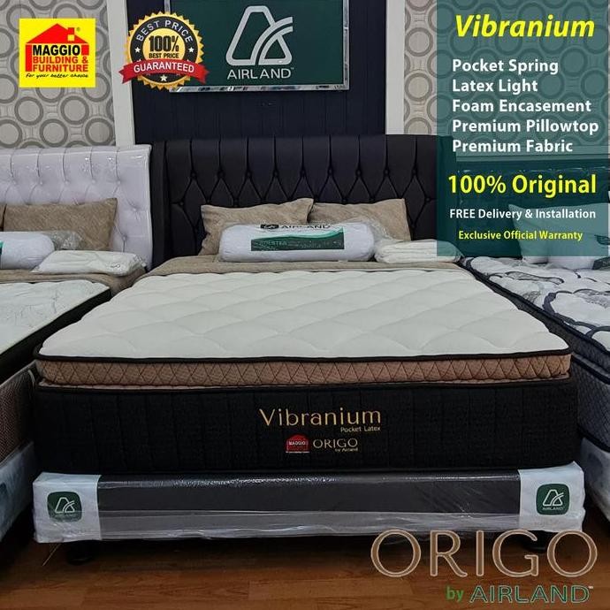 KASUR SPRINGBED ORIGO - MATRAS FURNITURE - MAGGIO VIBRANIUM - ORIGO by AIRLAND SPRINGBED