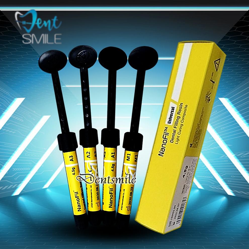 Dental Filling Resin Light Curing Composite Nanofil Nanofill Universal Veneer Nugi