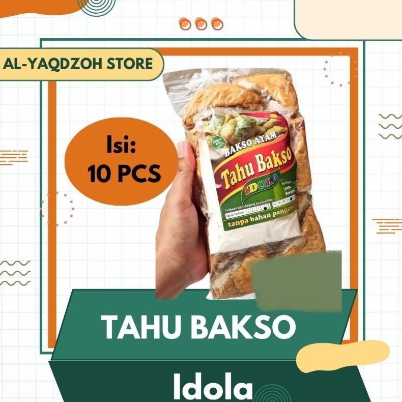 

Tahu bakso Ayam idola | FROZEN FOOD | isi 10 pcs Nugi