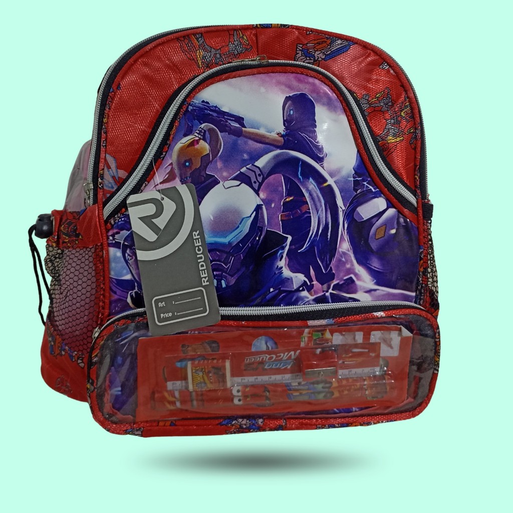 [vlo_shop] Tas Ransel Anak Marvel Ultimate - tas anak laki-laki superhero - tas anak bahan codura - 