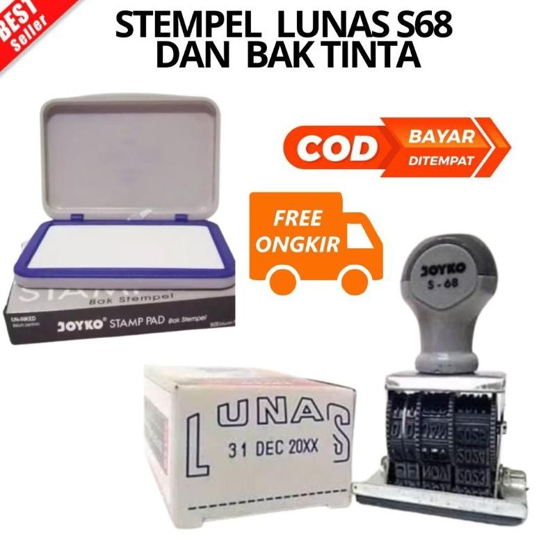 

(JIB) BAYAR STEMPEL LUNAS JOYKO S68 DAN BAK TINTA RB3
