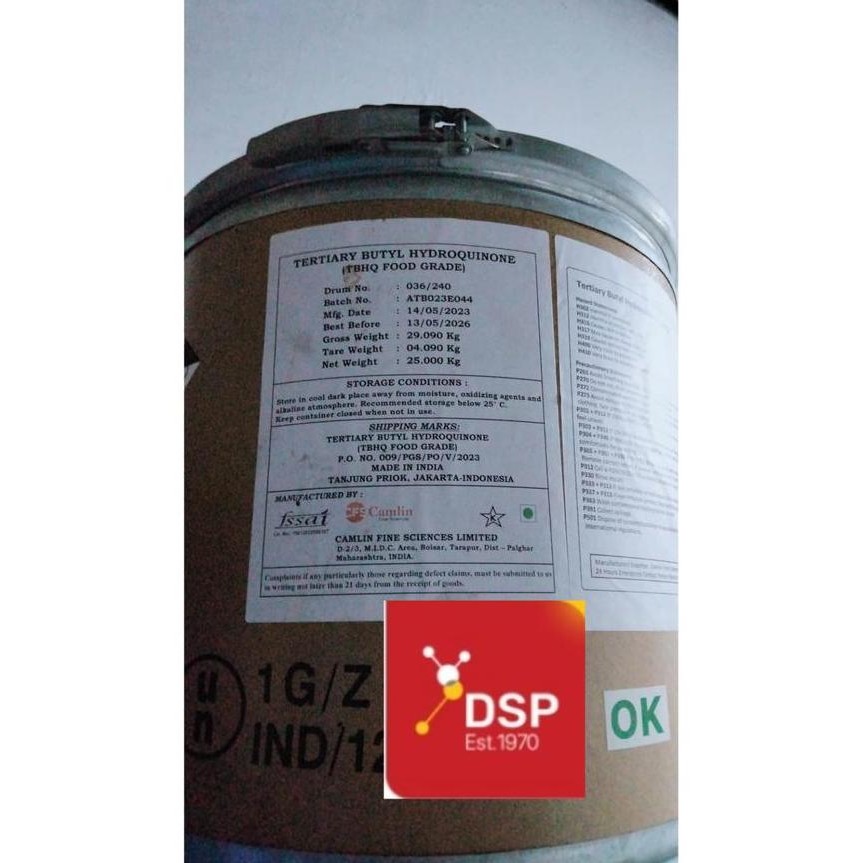 

Antioksidan Tbhq 500G - Bahan Tambahan Makanan Ex. Yasho India Diskon!