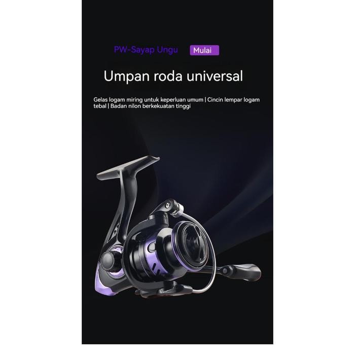 Shimano Set Dengan Harga Murah Fishing Reel Set Fishing Reel Fishing Rod Reel 1 Set Pw Berputar Fish