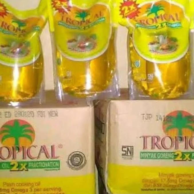 

Tropical Minyak Goreng 2 Liter Dus Minyak Masak Berkualitas Diskon!