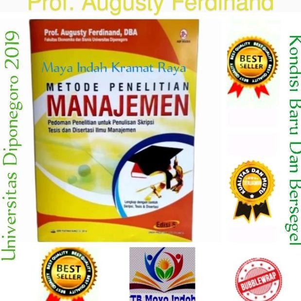 Metode Penelitian Manajemen - Prof.  Augusty Ferdinand