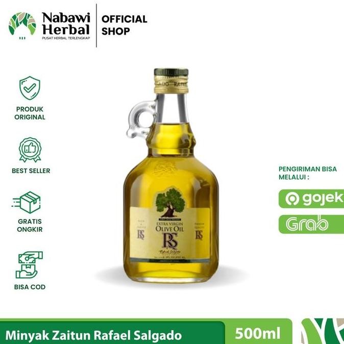 

Rafael Salgado Extra Virgin Olive Oil 500Ml - Minyak Zaitun Nabawiherbal Diskon!