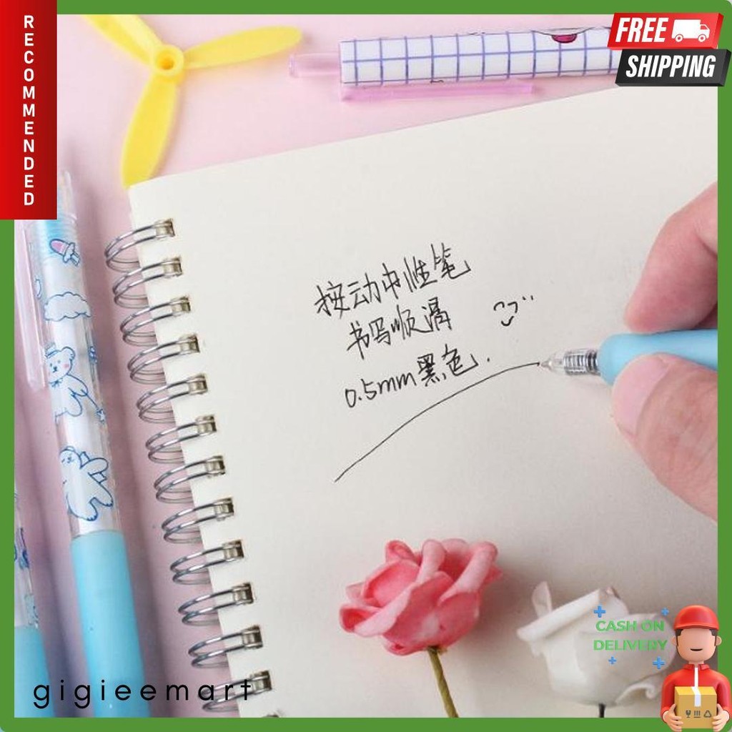 

Moka 6Pcs Pulpen Gel Mekanik 0.5Mm / Ballpoint Mekanik Mkp139 Diskon