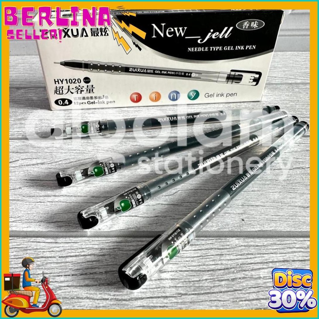 

Selusin ( 12 Pcs ) New Gel Pulpen Zuixua 0.4 Mm Gel Pen Zuixua / Van-Art 0.4Mm Terlaris! Produk Ini Banyak Dicari