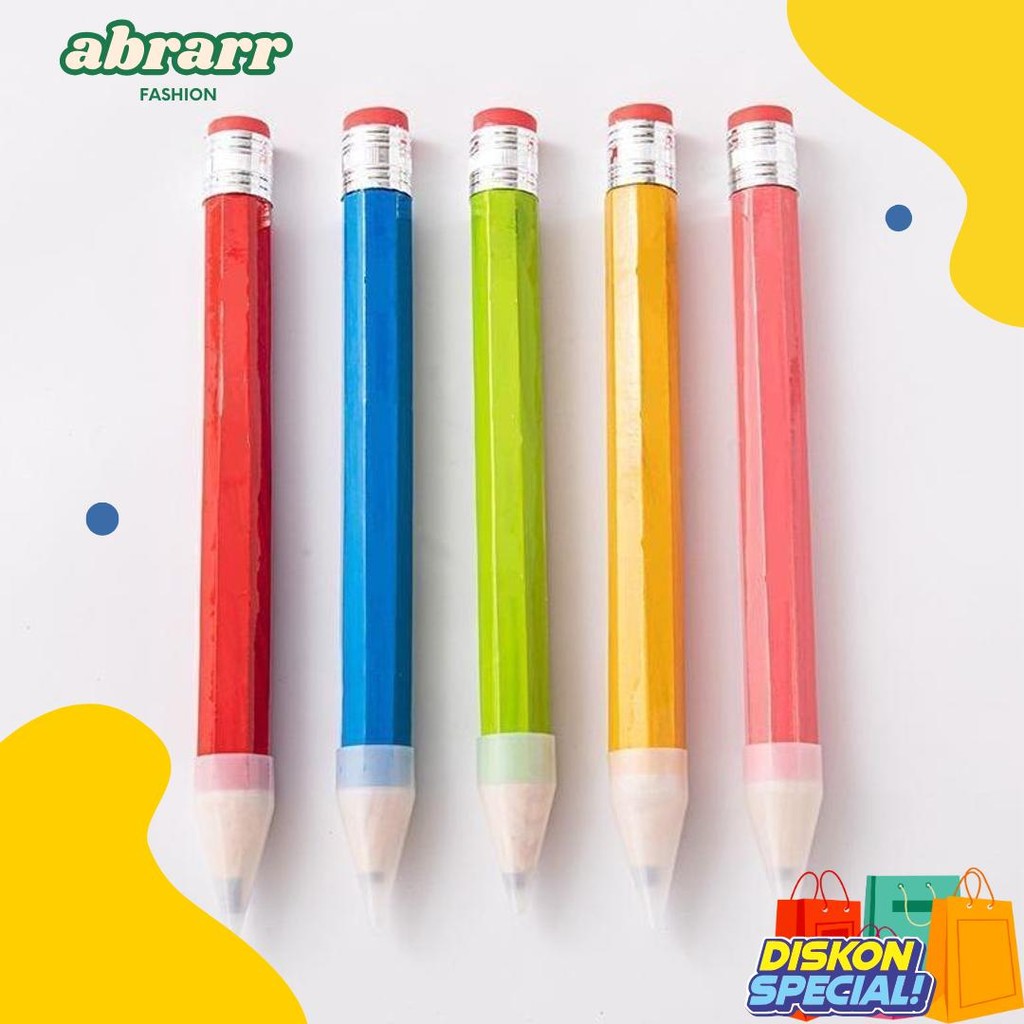 

Joy 33 Cm Pensil Jumbo Besar Mainan Pencil Pensil Jumbo Hiasan Photo Kado Terlengkap Dan Termurah