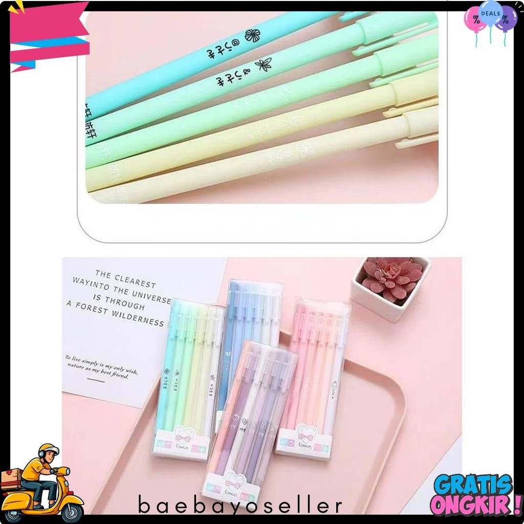 

(Cod) Pulpen Pena Netral 0.5Mm Lancip/Pulpen Hitam/Pupen Sekolah/Alat Tulis Sekolah/Pulpen Flash Sale! Diskon Hingga 70%