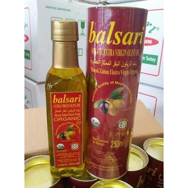 

Balsari Minyak Zaitun Extra Virgin Organik 250Ml Olive Oil Organik Bersertifikat Diskon!