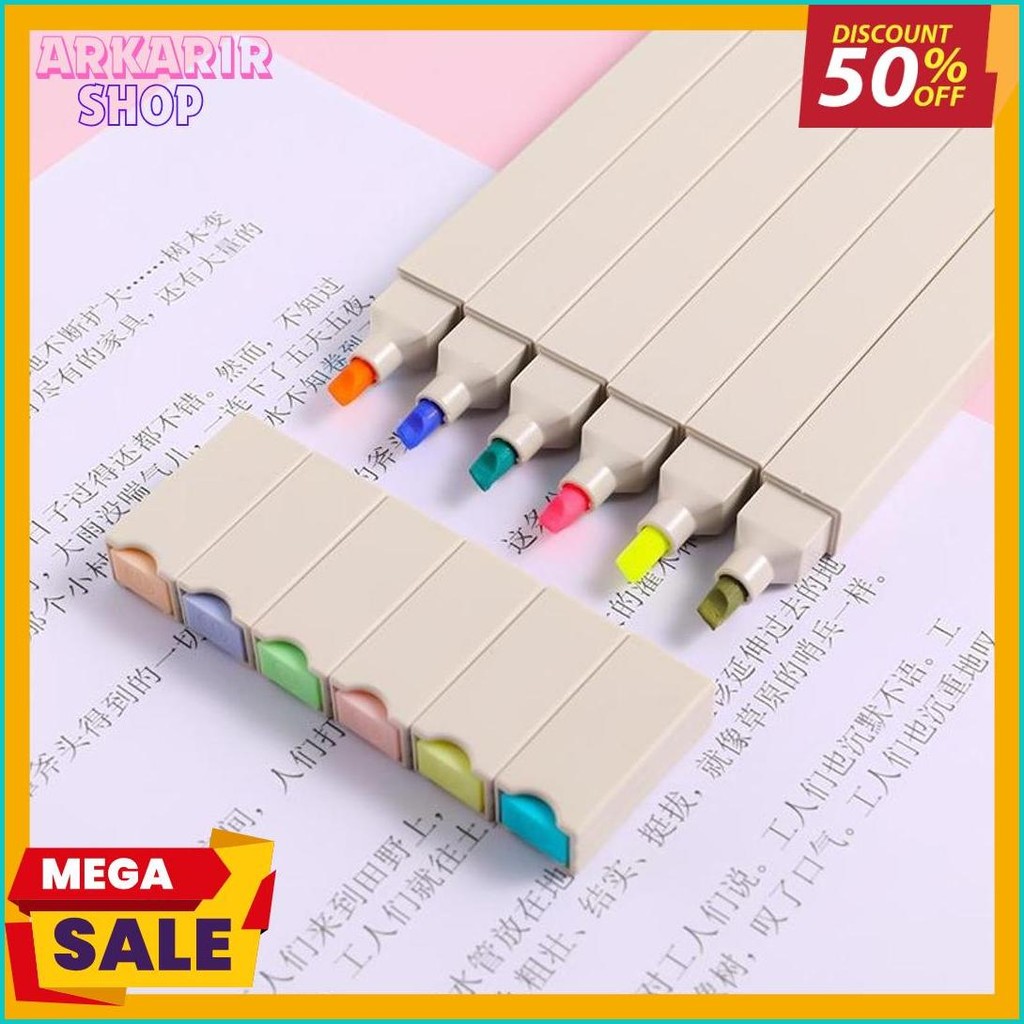 

Stabilo Penyorot Warna Pastel 6 Warna Cepat Kering Terlaris! Produk Ini Banyak Dicari