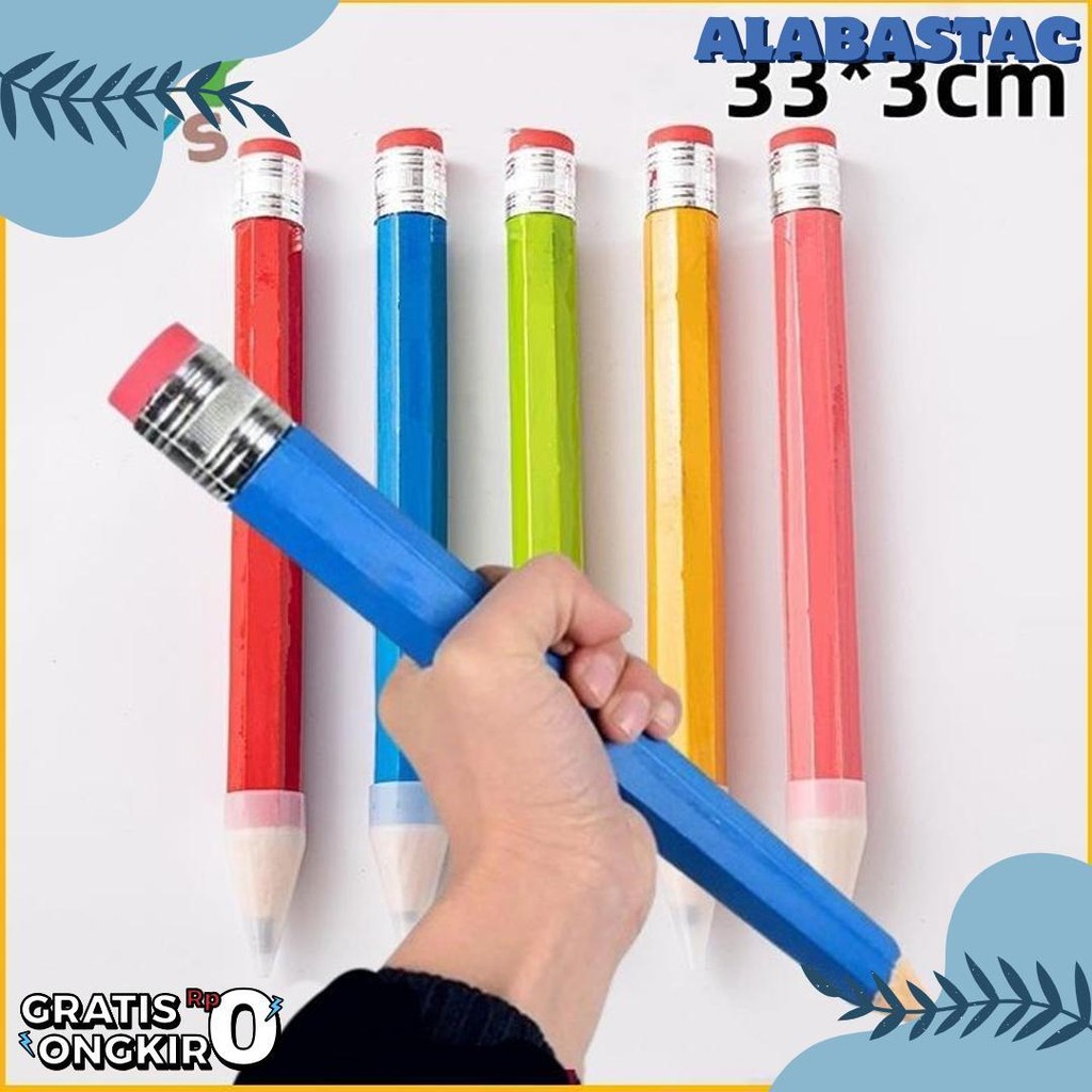 

Joy 33 Cm Pensil Jumbo Besar Mainan Pencil Pensil Jumbo Hiasan Photo Kado Diskon