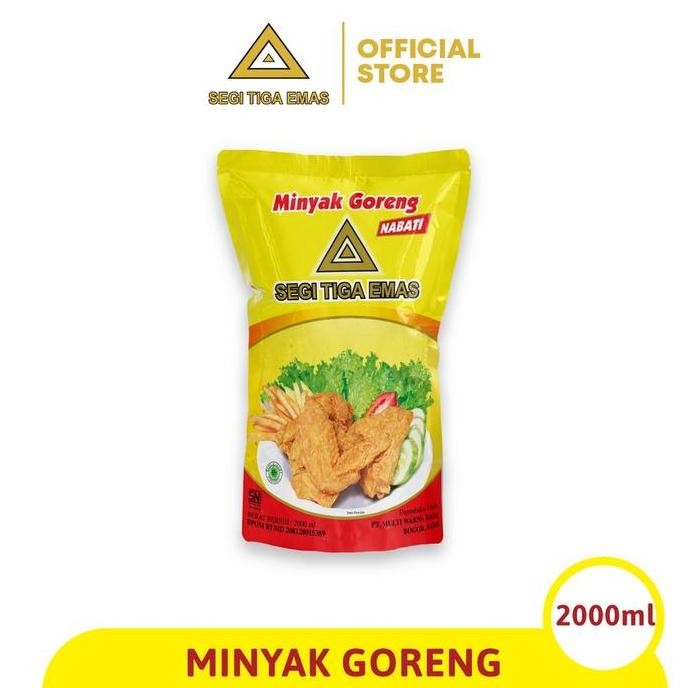 

Minyak Goreng Segitiga Emas 2L X 6Pcs | 1 Karton Harga Hemat Diskon!