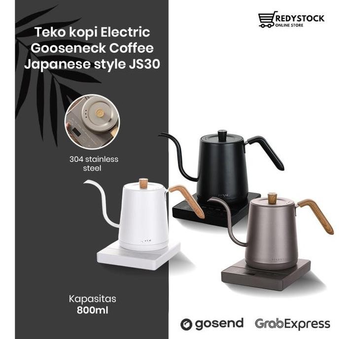 Jinsei Teko Kopi Electric Gooseneck coffee kettle Japanese ZK-KH202