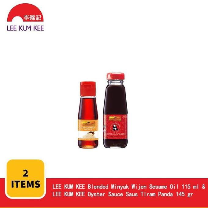 

Paket Minyak Wijen + Saus Tiram Lee Kum Kee Cap Panda | 115Ml + 145G Diskon!