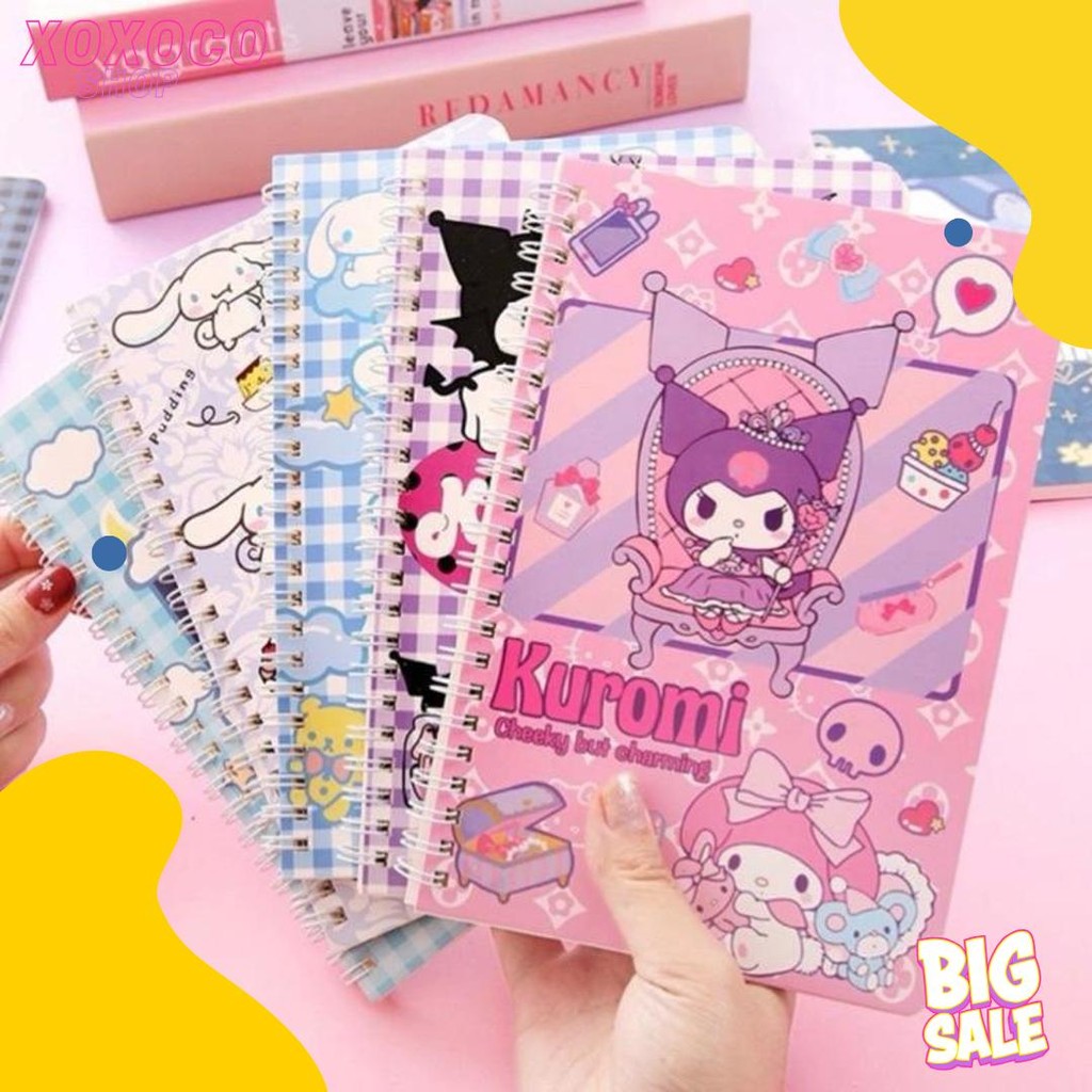 

Stv Buku Tulis A5 Karakter Sanrio & Labubu Isi 60 Lembar / Ring Book Model Cinnamoroll Kuromi Melody Labubu Buku Sekolah Anak A5 Flash Sale! Diskon Hingga 70%
