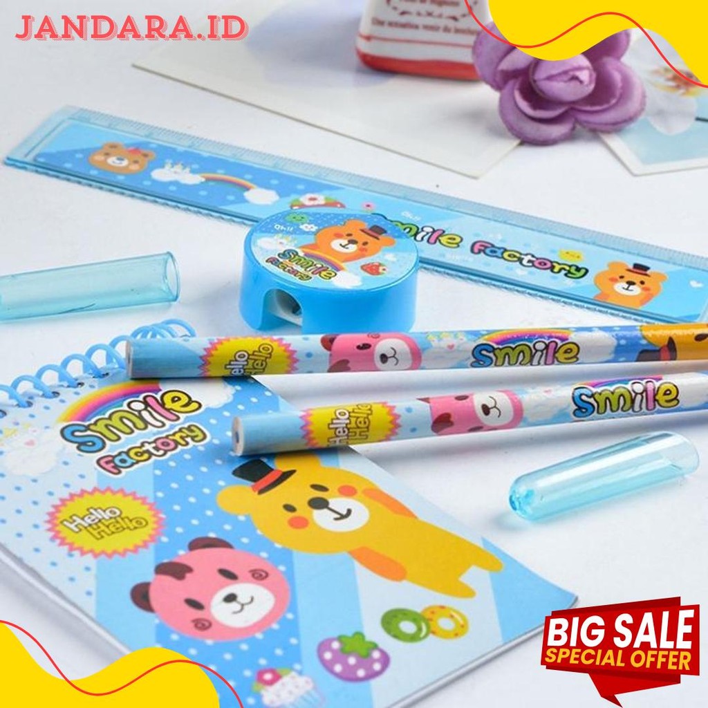 

Reseller Welcome - S5931 Stationary Set Karakter Kartun / Set Alat Tulis 8 In 1 / Set Alat Tulis Kartun Lucu / Stationery Set 8 In 1 Lucu Diskon