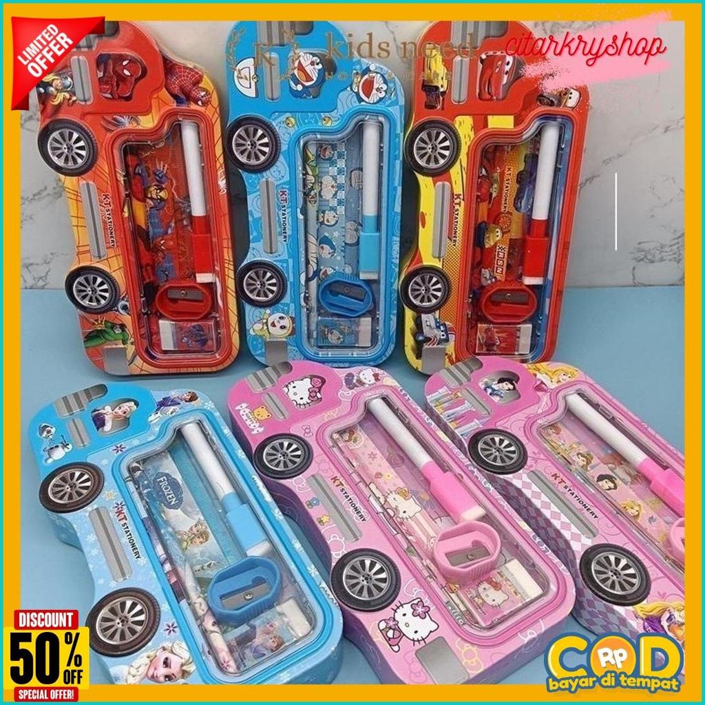 

Kotak Pensil Kaleng Mobil Ada Isi / Pensil Case Karakter Lucu Flash Sale! Diskon Hingga 70%