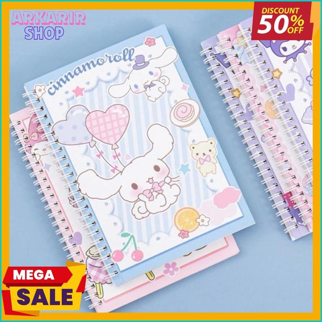 

Stv Buku Tulis A5 Karakter Sanrio & Labubu Isi 60 Lembar / Ring Book Model Cinnamoroll Kuromi Melody Labubu Buku Sekolah Anak A5 Terlengkap Dan Termurah