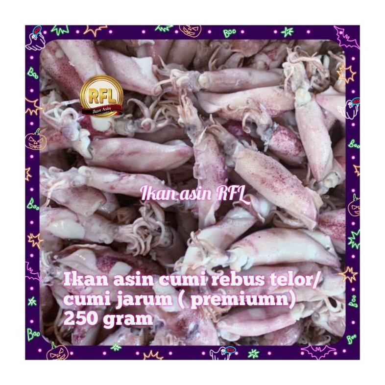 

ikan asin cumi asin cumi rebus telor premium 250 gram