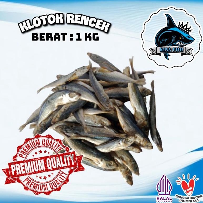 

1KG IKAN ASIN KLOTOK RENCEKKECIL BERKUALITAS