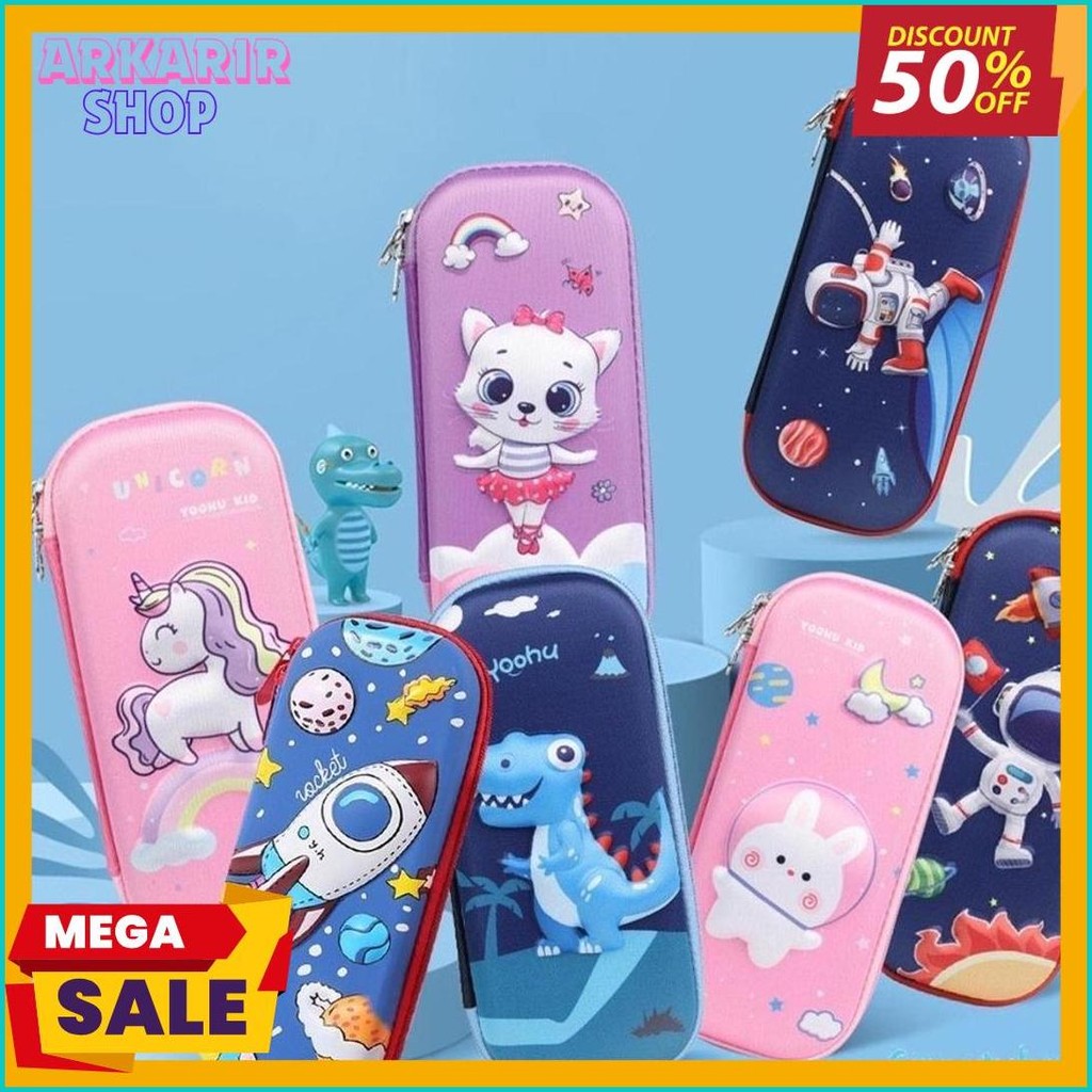 

Kotak Pensil Karakter 3D Anak Sekolah Timbul Impor Premium Eva Terlengkap Dan Termurah