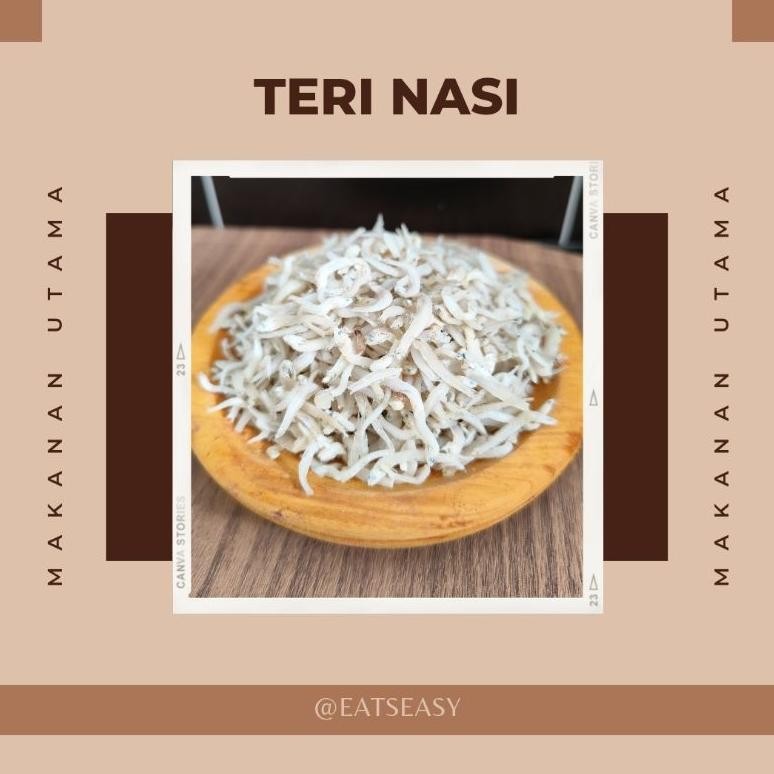 

IKAN ASIN TERI NASI TERI MEDAN SUPER TERI NASI REBUS TN 250 GR