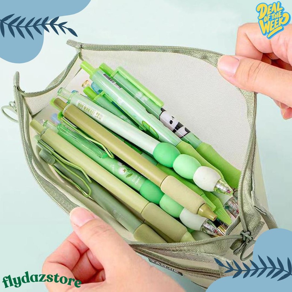 

Kotak Pensil Grid Transparan Kotak Pensil Segitiga Kotak Pensil Siswa Kotak Pensil Warna Tiga Dimensi Dua Lapisan Kapasitas Besar Diskon