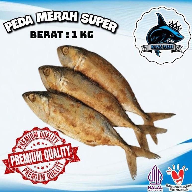 

1KG IKAN ASIN PEDA MERAH SUPER DAGING TEBAL BERKUALITAS