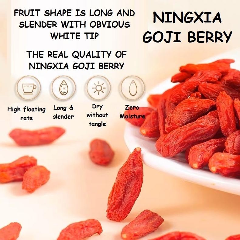 

LUCKYMALL Goji Berry Ki Chi Kiche Kie Che Ki Ci Ko Ki Wolfberries Wolfberry Premium Quality