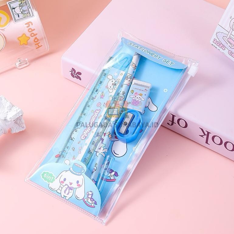 

Pgs Alat Tulis Sekolah Set 5 In 1 Motif Sanrio Labubu Pouch Souvenir Hadiah Anak Terlaris! Produk Ini Banyak Dicari