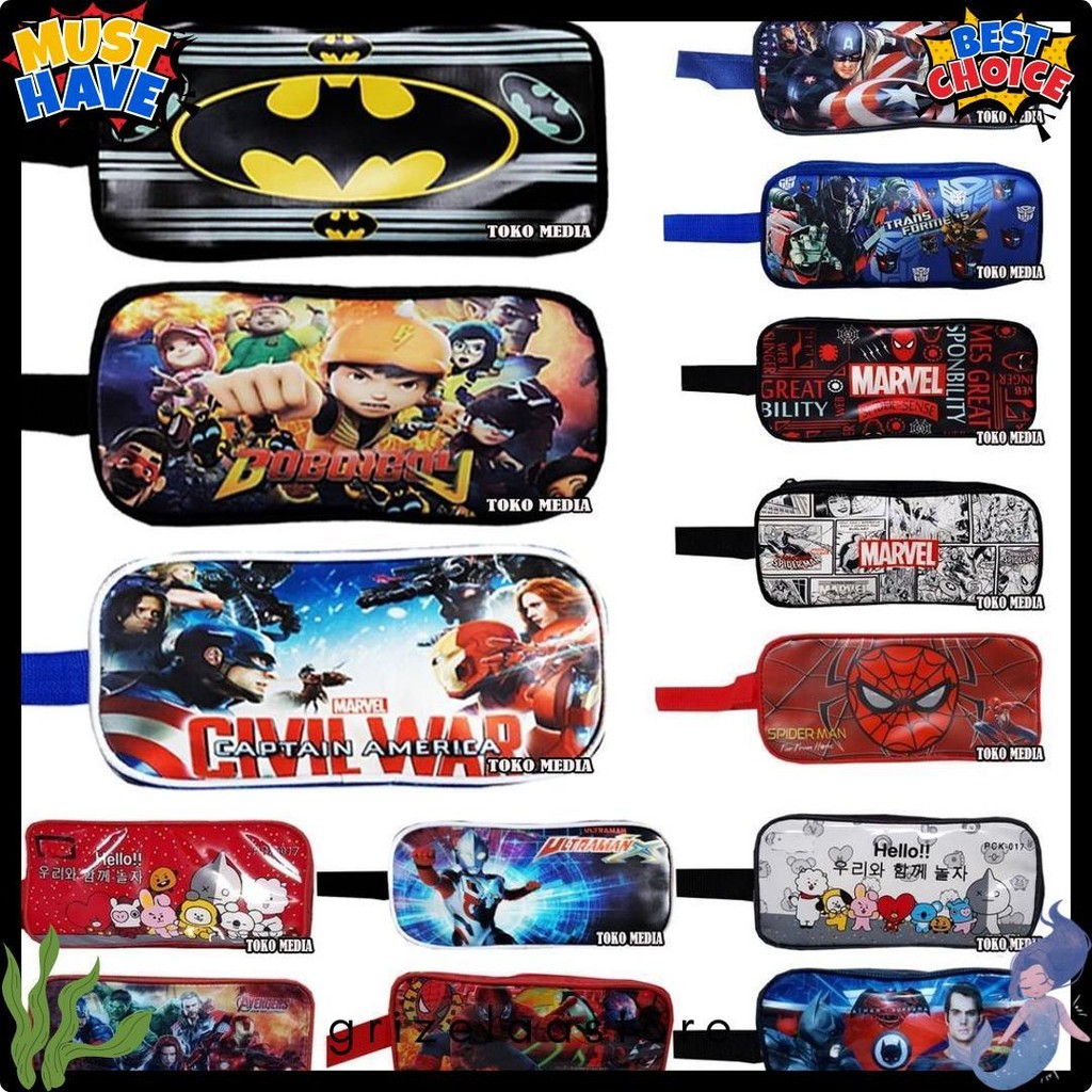 

Best Seller!! Tempat Pensil Anak Bahan Tebal (Boys Series) Terlengkap Dan Termurah